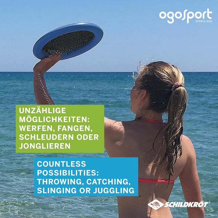 Schildkröt Ogo Sport Set, 2 Ogo Softdiscs Ø29cm, 1 Ball, Standardgrösse, der beliebte Spiel-Klassike