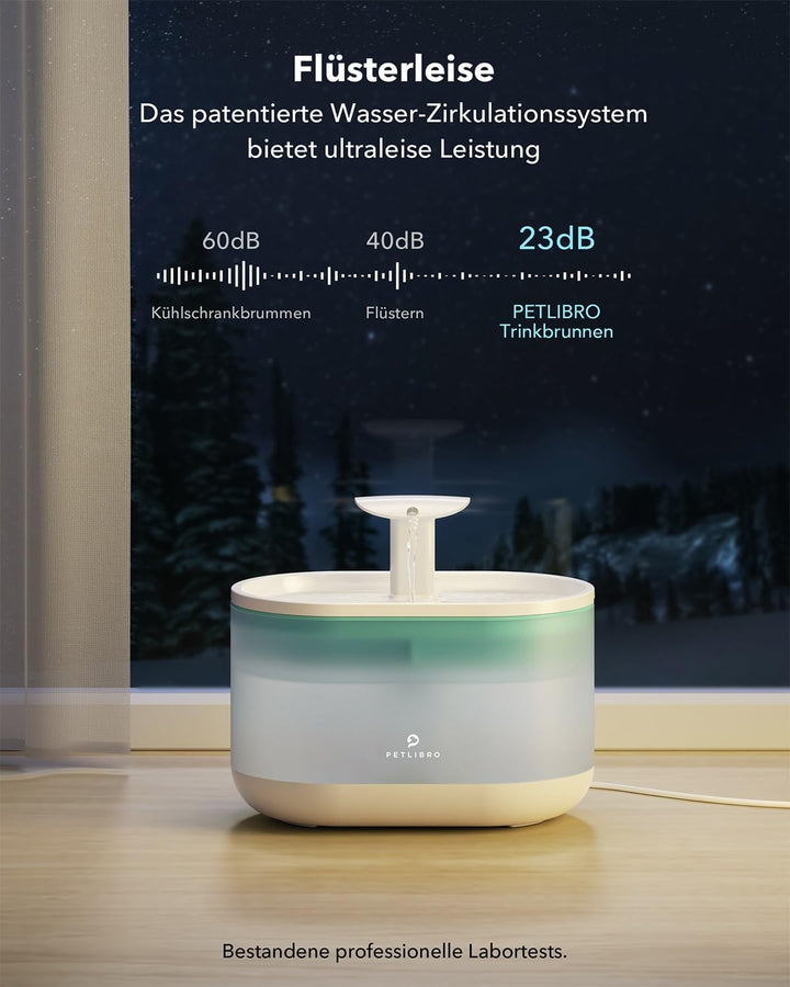 PETLIBRO Katzenbrunnen Pumpe, Wasserpumpe für Katzen Trinkbrunnen, Superleise Pumpe für Capsule Trin