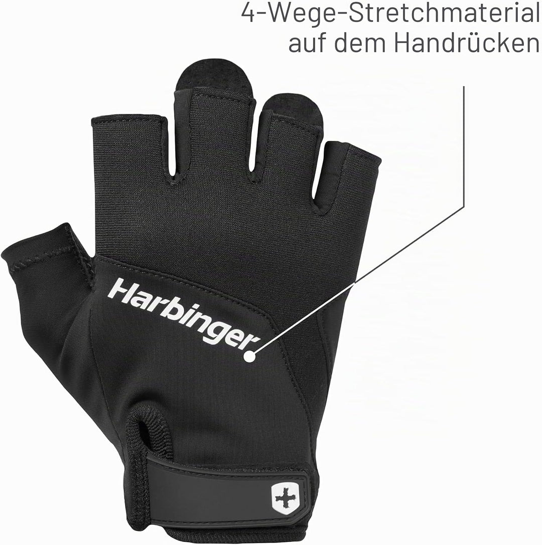 Harbinger Trainingshandschuhe, Schwerer Hebehandschuh für diejenigen, die mehr Handflächenschutz suc