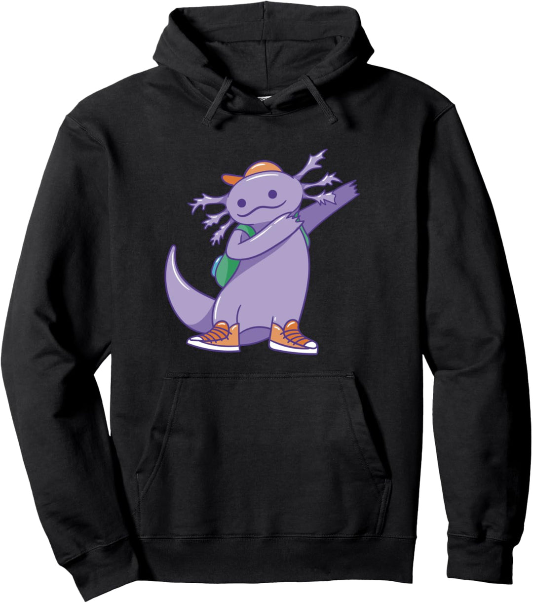Axolotl Dabbing Dab Tanz Tanzen Lustig Pullover Hoodie