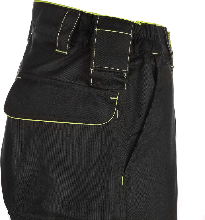 TMG | Arbeitsshorts für Herren, Kurze Arbeitshose mit Werkzeugtasche, robust & strapazierfähig, Carg