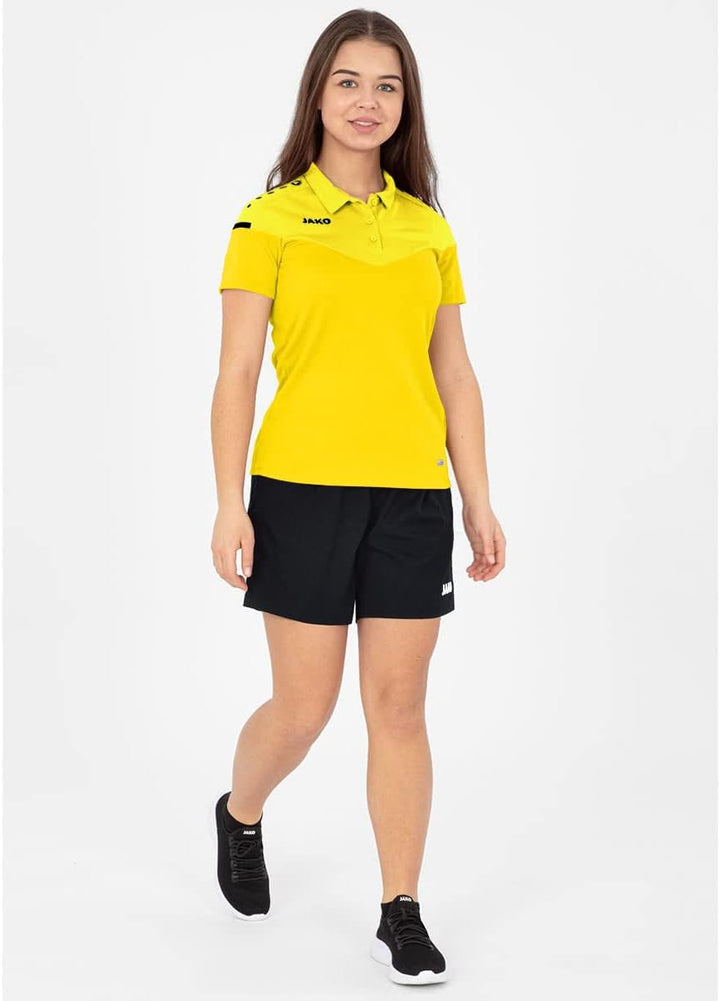 JAKO Champ 2.0 Poloshirt Damen Damen 40 Citro/Citro Light, 40 Citro/Citro Light