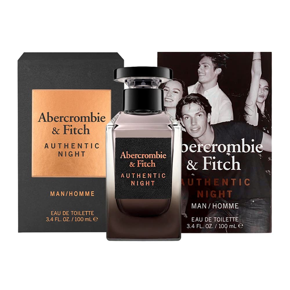 BACK IN STOCK: Abercrombie &amp; Fitch Authentic Night Man 100 ml Eau de toilette Spray