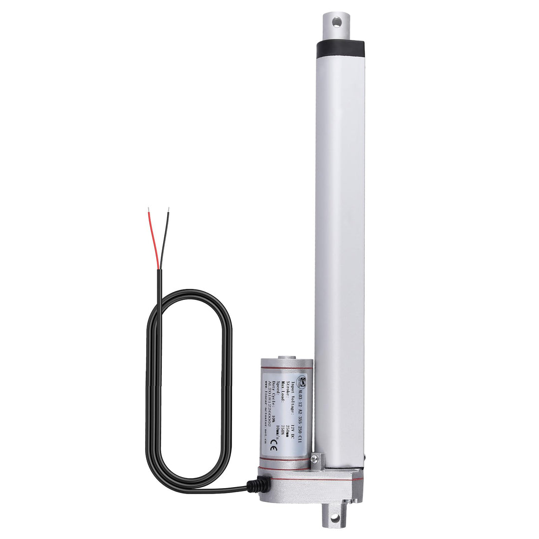 Justech Linearmotor Verstellantrieb Toröffner Linear Actuator Motor 12v DC 750N 250mm Lineartechnik