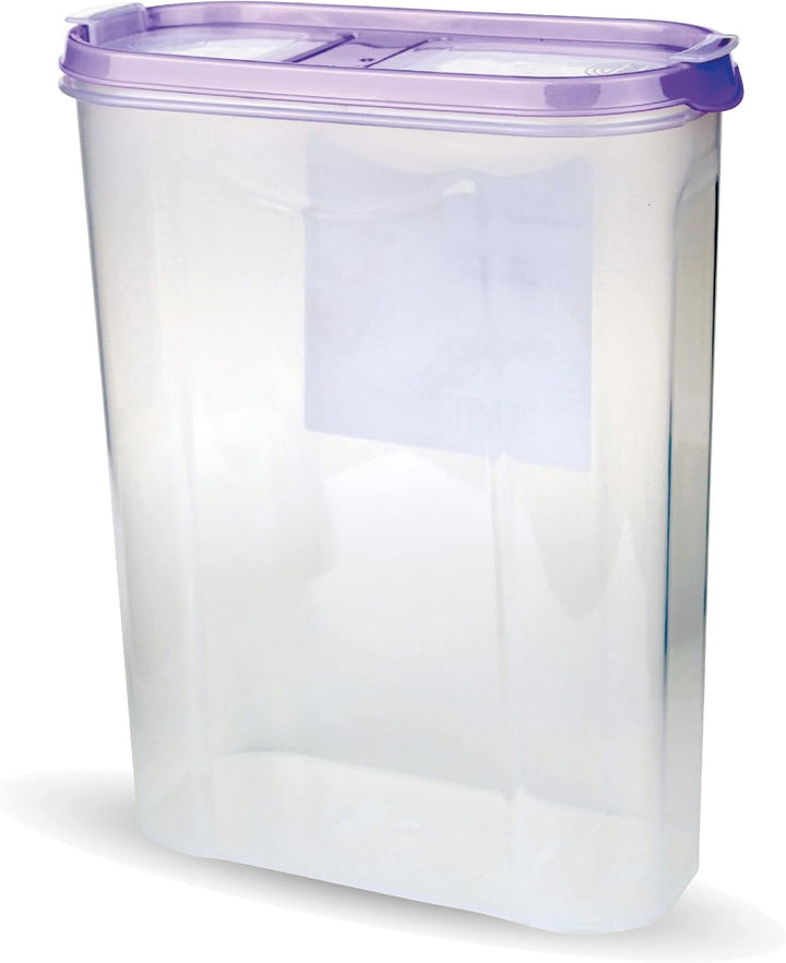 Bestgoodies Vorratsdosen mit Deckel (3er Pack - Lila) 2,8 Liter, Luftdicht Schüttdose BPA frei leben