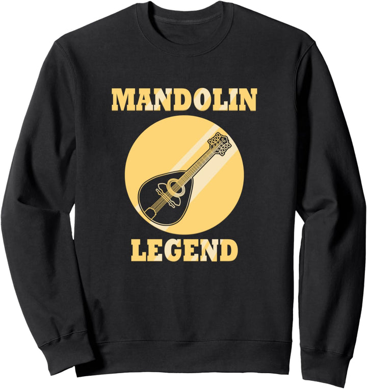 Volksmusik-Musiker Mandolinenspieler Bluegrass Sweatshirt