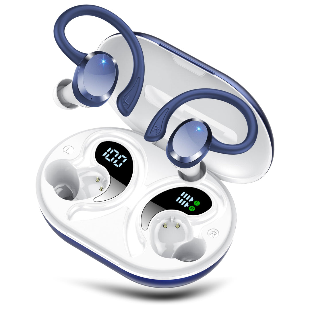 sprtoybat Bluetooth Kopfhörer, Kopfhörer Kabellos Bluetooth 5.4 mit 4 ENC Noise Cancelling Mic, Kabe