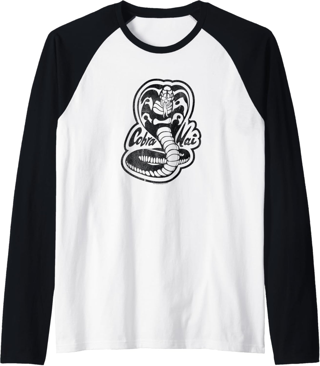 Cobra Kai Schwarze Kobra Raglan
