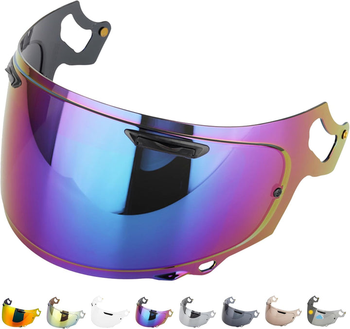 Everalo Kompatibel mit Arai Rx7v Visier - Vas v - Chaser X - Rx7x - Quantum X - Signet X - Defiant X