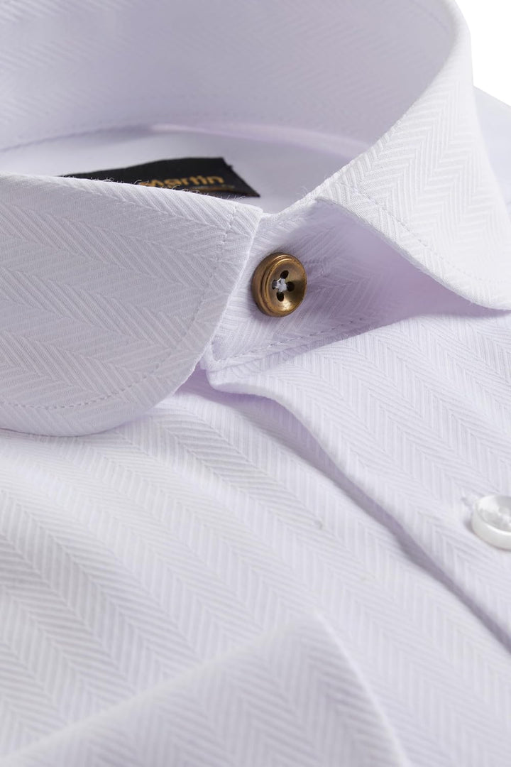 Jack Martin London Hemd mit Rundkragen für Herren | Slim-Fit-Businesshemden & Freizeithemden mit Run