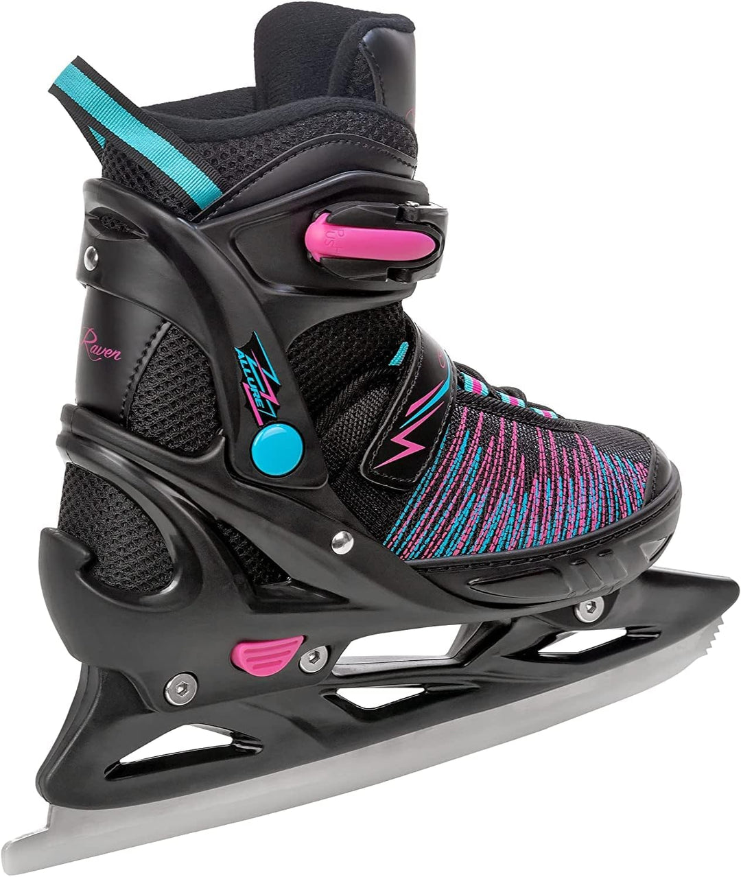 Raven Verstellbare 2in1 Inlineskates-Schlittschuhe Allure - Kugellager Abec7 - DSAS - Double-Shock-A