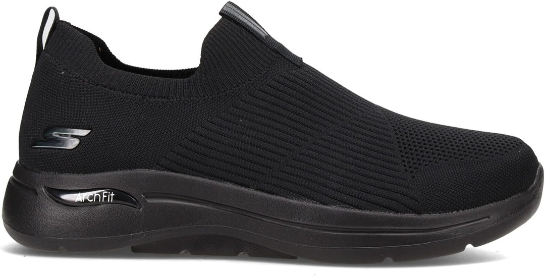 Skechers Herren 216256 BKRD Sneaker 41 EU X-Weit Schwarz, 41 EU X-Weit Schwarz