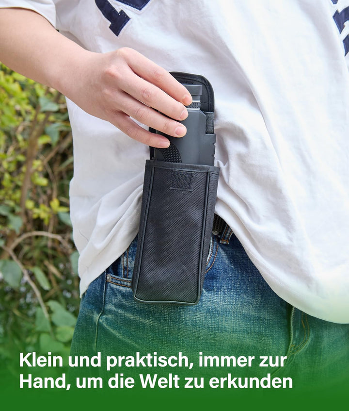 Monokular 80x100 Zoom, Monokulare Teleskop Fernrohr mit Smartphone-Halterung und Stretchable Stativ,