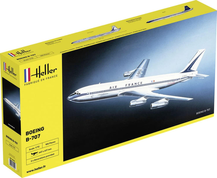 Heller 80452 - Modellbausatz Boeing B-707 A.F.