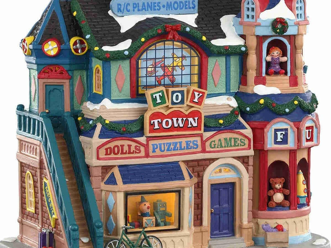 Lemax - Toy Town 05653 Spielwarenhandel Spielzeuggeschäft Weihnachtsdorf Winterdorf