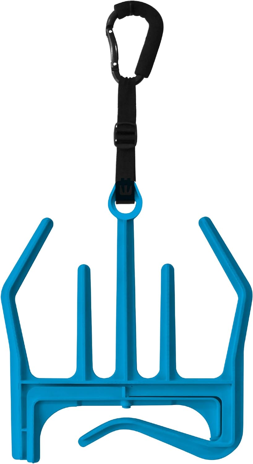 SURF LOGIC Surflogic Kleiderbügel für Zubehör aus Neopren Double System, Geschlecht, Blau, L