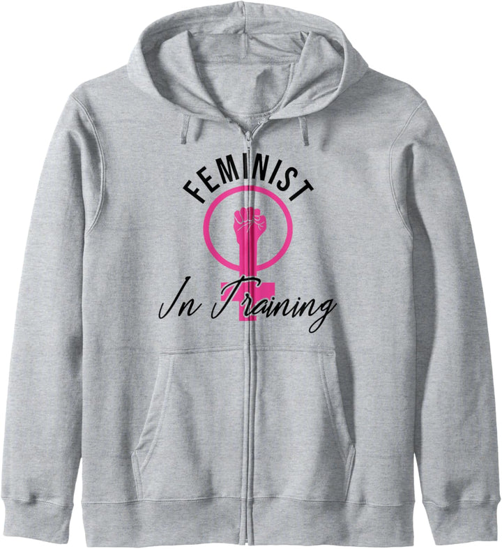 Feministin im Training - Frauenrechte & Befreiung Feminismus Kapuzenjacke