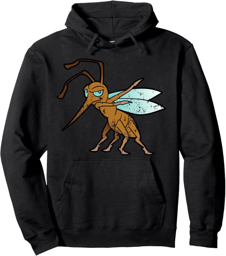Retro Vintage Grunge Style Dabbing Dab Mücke Moskito Tiere Pullover Hoodie