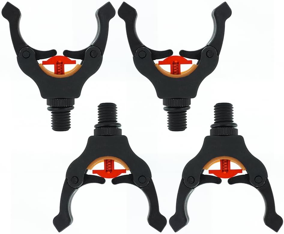 Hirisi Tackle Karpfen-Angelrutenhalter, Gripper für Rutenhalter mit magischen Magnet-Clips, halten I