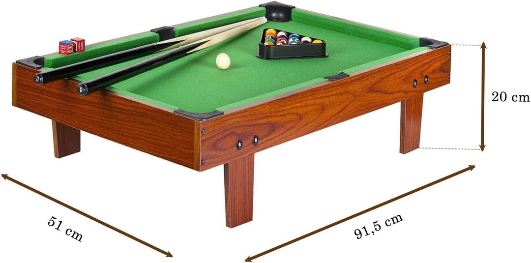 Leomark Billard aus Holz Classic 90, Classic 90