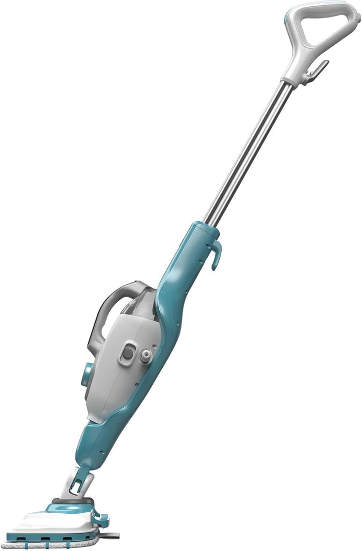 Black+Decker 2-in-1 Dampfbesen/Dampfreiniger Steam-mop BHSM1610DSM (1600 Watt, mit SteaMitt Dampfhan