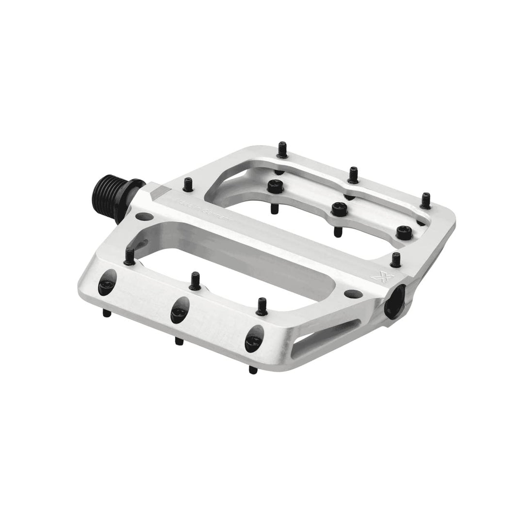 Sixpack Your Part Millenium 3.0 Flat Fahrrad Pedale raw silberfarben