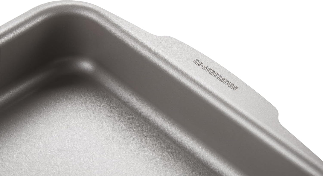 Re-Generation Bakeware Rechteckiger Bräter - Leichter Bräter 29 x 25 cm, Rostschutz & Antihaft-Bräte