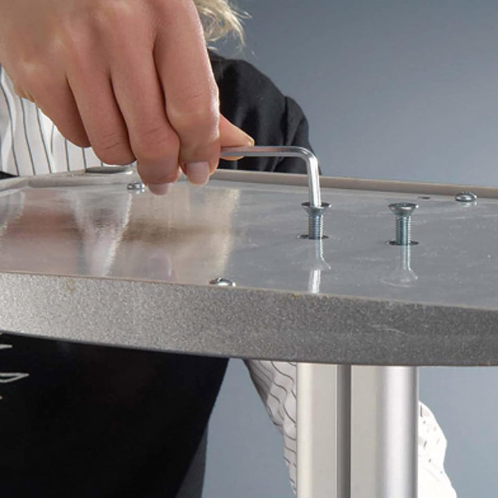 DISPLAY SALES Prospekthalter für DIN A4 Zeitschriften, Broschüren, Prospekte | Aufsteller mit Acryla