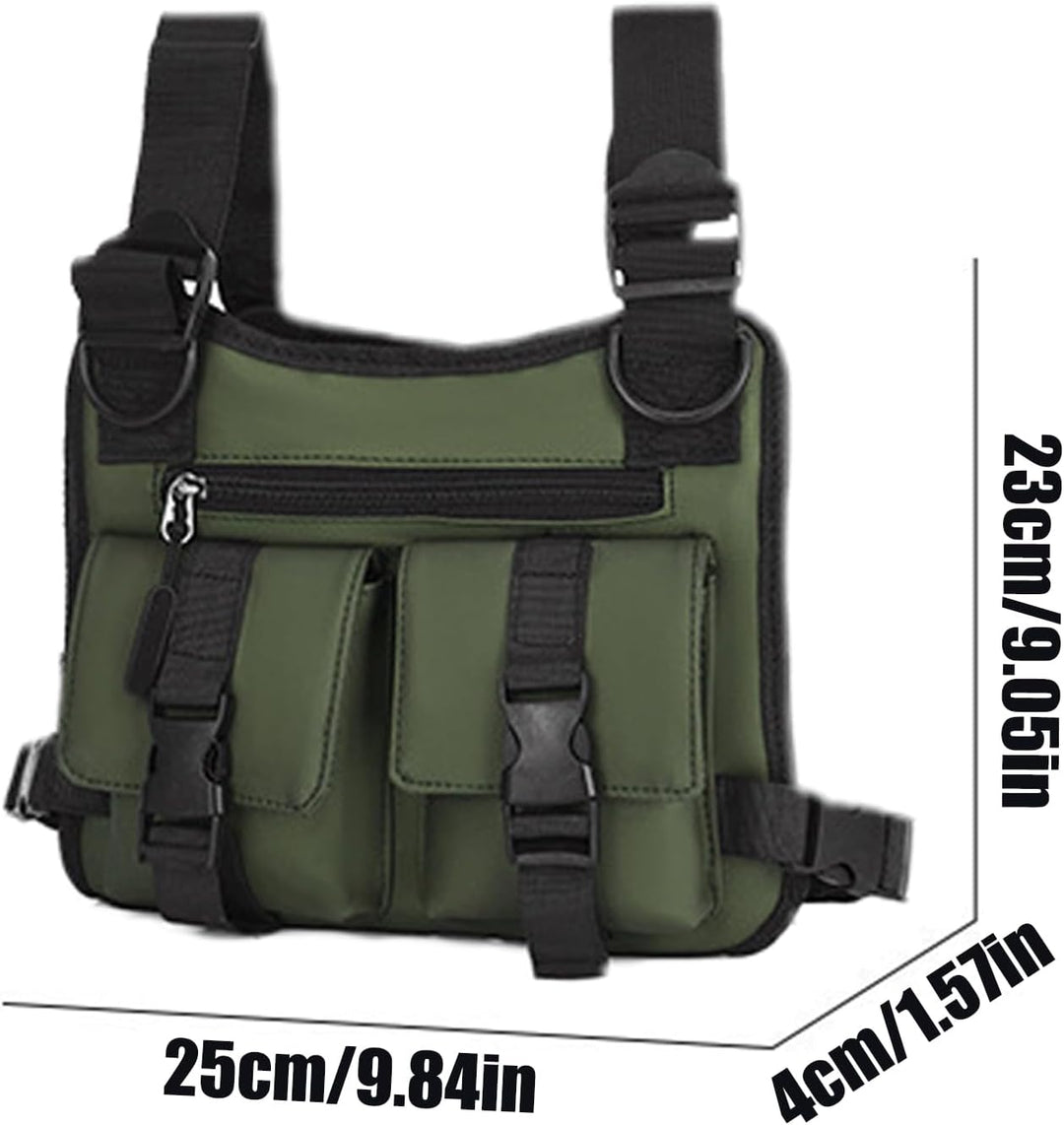 Gewichtsweste zum Spazierengehen, verstellbare, leichte Brusttasche, Gepäck und Reiseausrüstung für