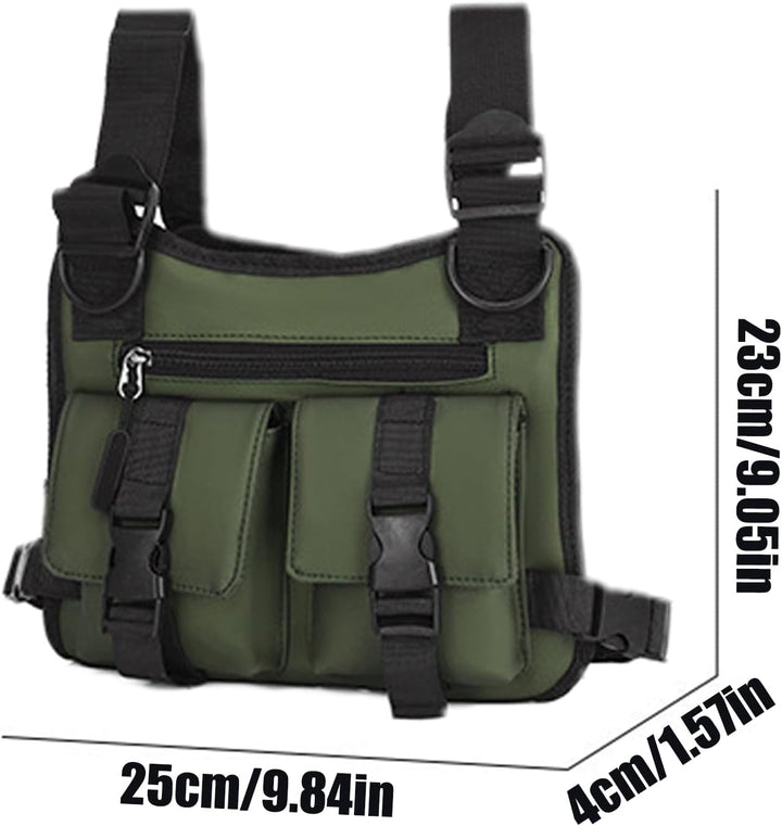 Gewichtsweste zum Spazierengehen, verstellbare, leichte Brusttasche, Gepäck und Reiseausrüstung für