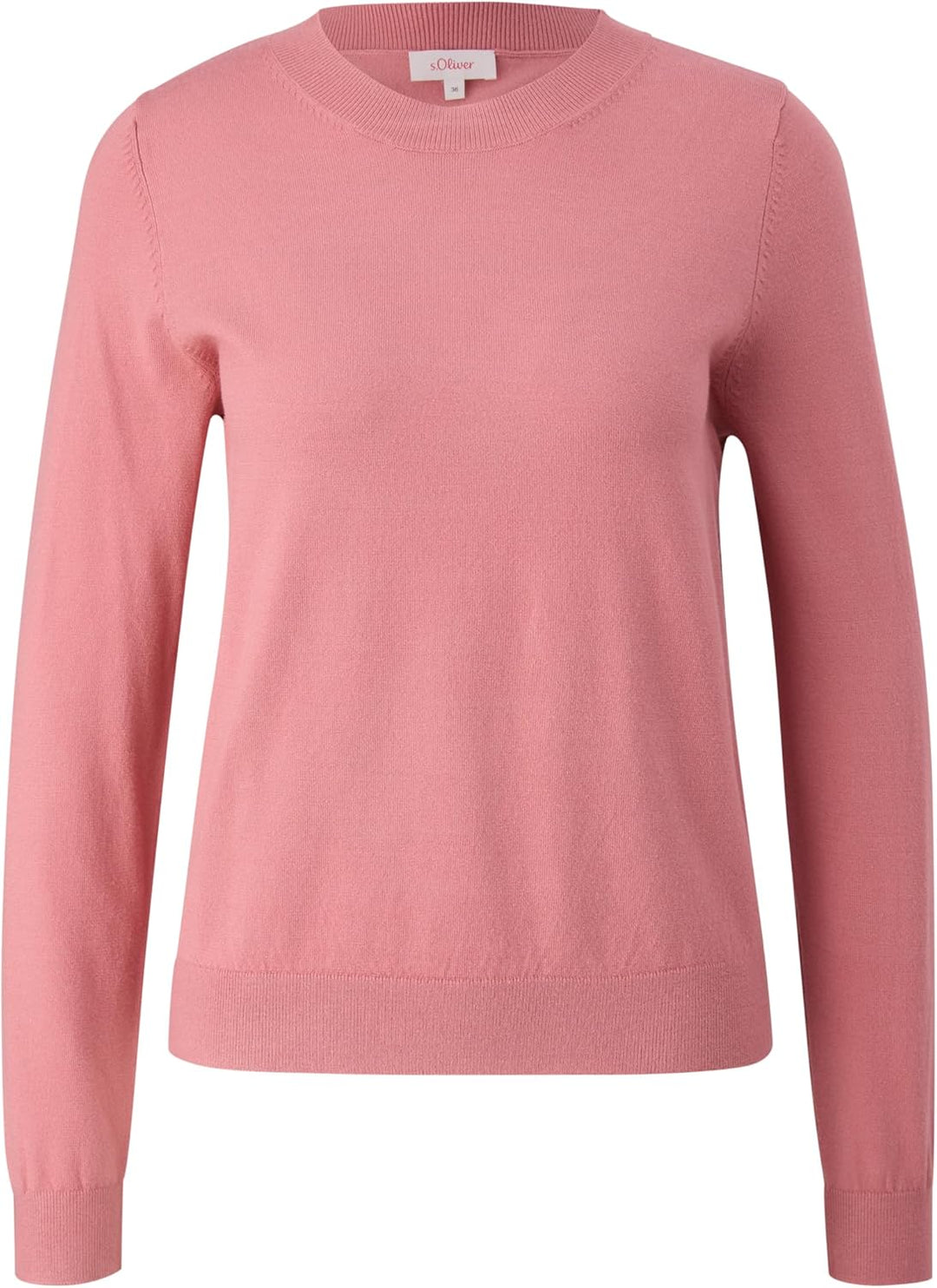 s.Oliver Damen Pullover, 46 Orange