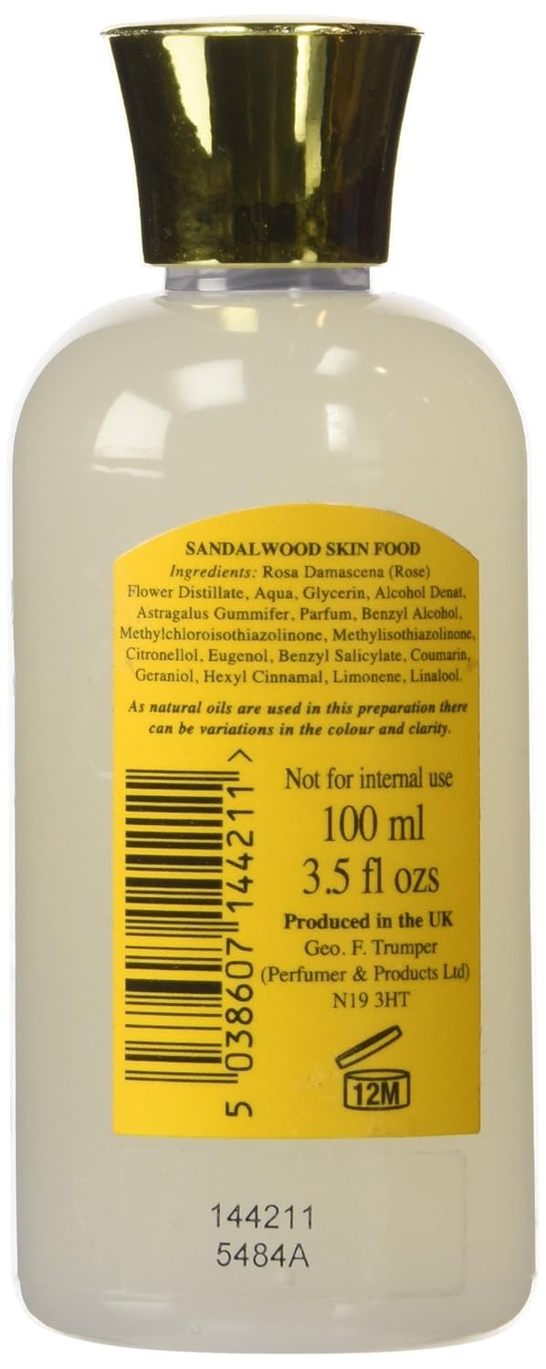 Geo F. Trumper Skin Food Sandelholz, 100 ml, einzigartig, 100 Stück