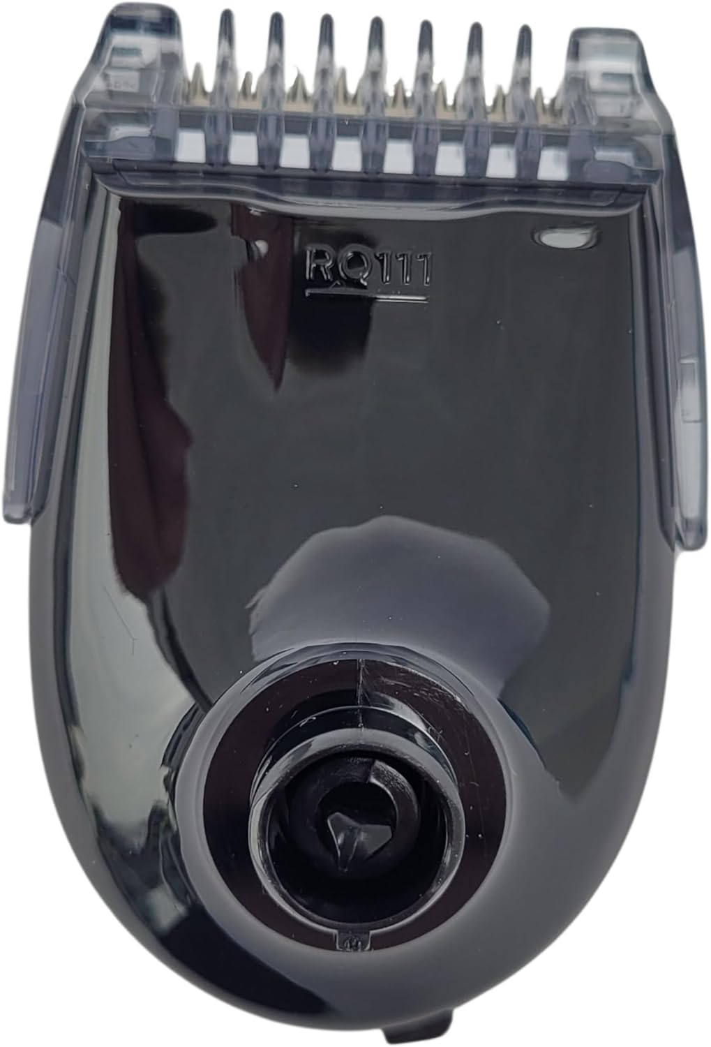 Click-on Bartstyler Aufsatz RQ111 RQ111/60 kompatibel mit Philips Einstellbar, schwarz, Trimmen mit