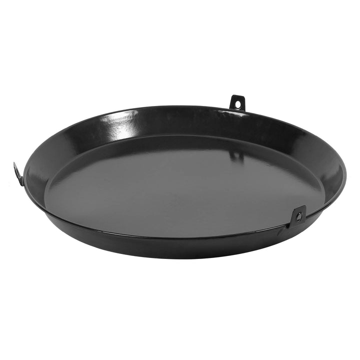 barbecook Junko Grillpfanne zum Befestigen am Schwenkgrill, schwarz, rund, 60 cm