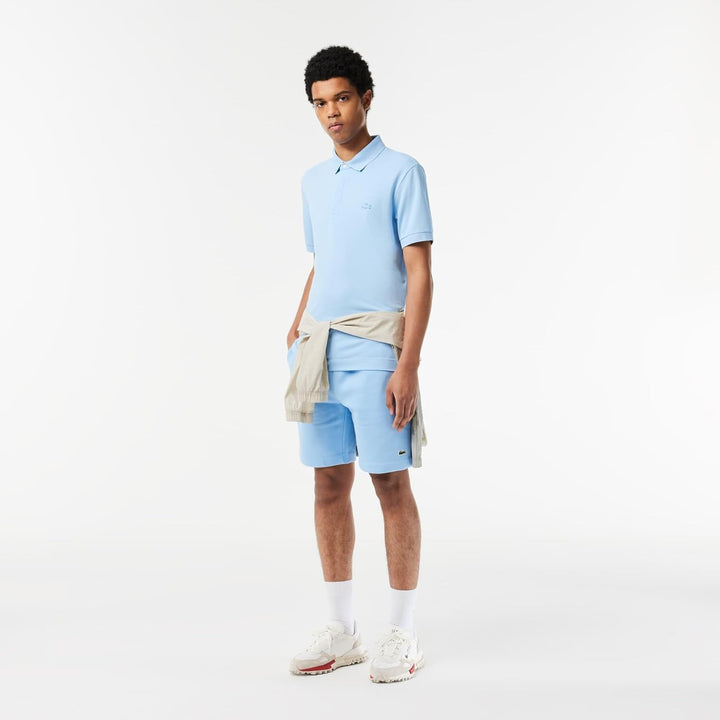 Lacoste Herren Polo-Shirt Kurzarm PH4012, Männer Polo-Hemd,2 Knopf,Slim Fit XS Blau (Panorama), XS B