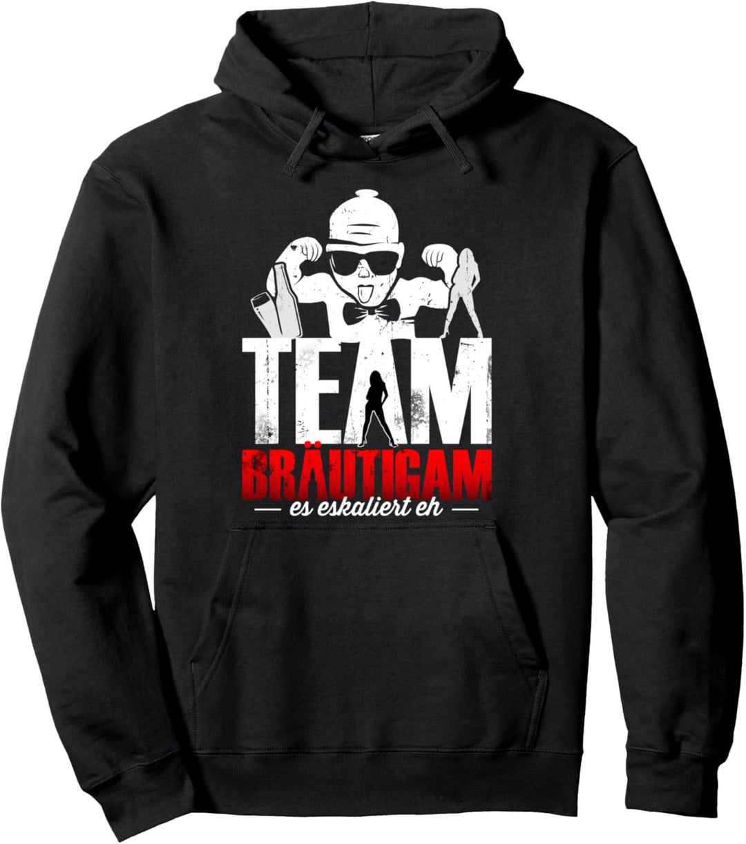 JGA Männer T-Shirt Polterer Männer Junggesellenabschied Pullover Hoodie