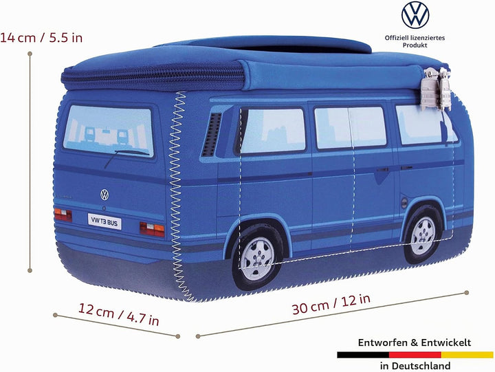 BRISA VW Collection - Volkswagen Neopren Universal-Schmink-Kosmetik-Kultur-Reise-Apotheke-Tasche-Beu