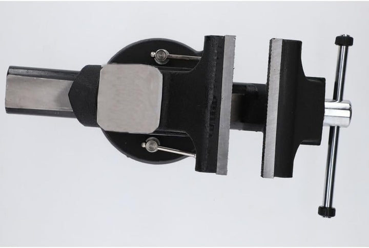 KS Tools 914.0148 Schraubstock mit Parallelbacken, 200 mm, weiss