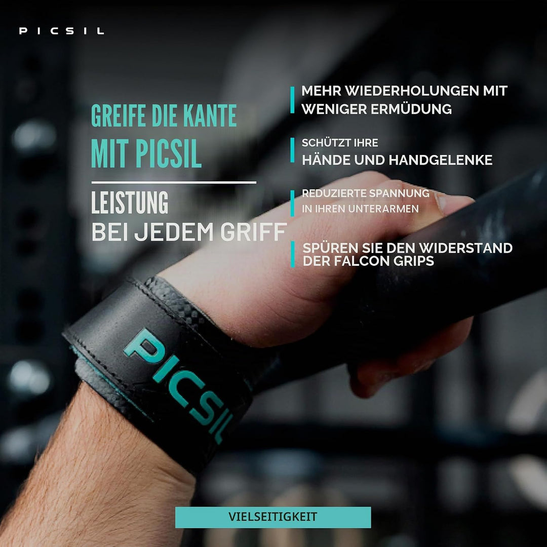 PICSIL Falcon – Trainingshandschuhe für Cross-Training, Trainingshandschuhe mit und ohne Löcher, zus