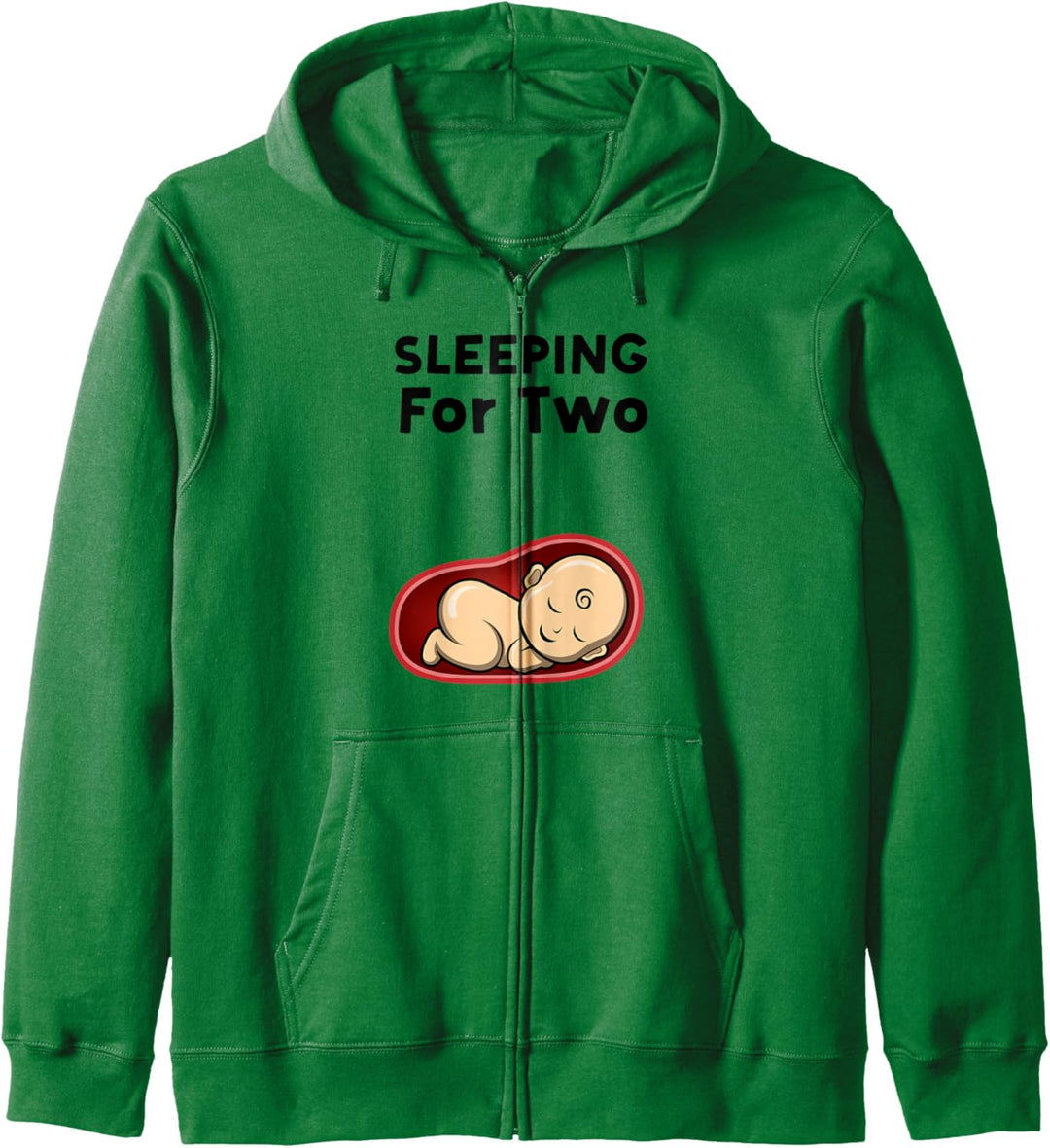 Lustiger Spruch Sleeping Baby Tired Mom Kapuzenjacke