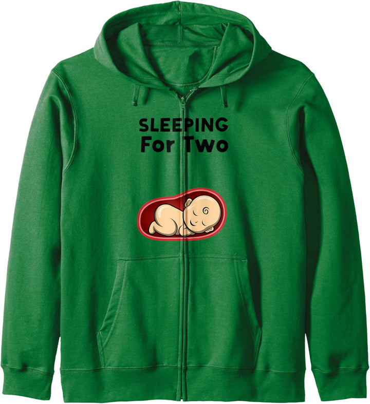 Lustiger Spruch Sleeping Baby Tired Mom Kapuzenjacke