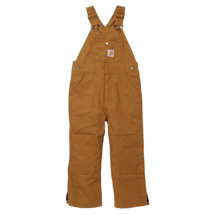 Carhartt Jungen Insulated Canvas Bib Overalls Overall (1er Pack) 16 Braun (Carhartt Brown), 16 Braun
