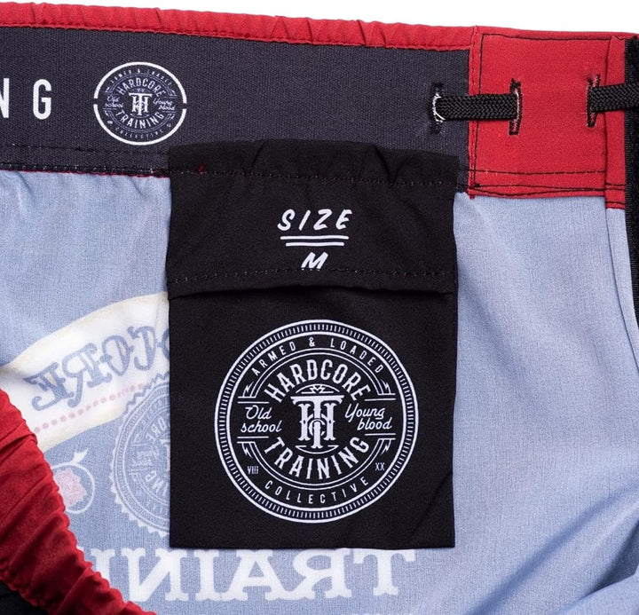 Hardcore Training Doodles Fight Shorts Kurze Hose Herren MMA BJJ Grappling Fitness Boxen Muay Thai N