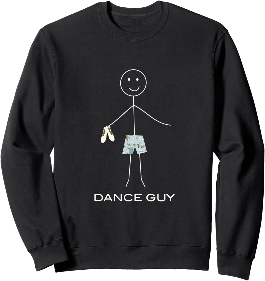 Lustige Männer Tänzer, Jungen Ballett Sweatshirt