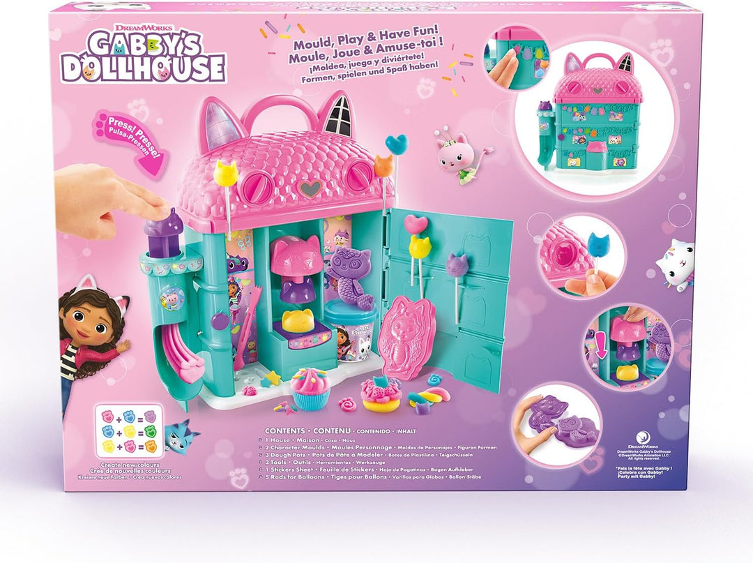 Canal Toys - Gabby und das Zauberhaus - Gabby Haus aus Knete - GAB 023, grün, grün