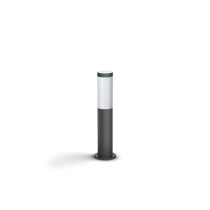 Philips Outdoor LED Sockelleuchte Utrecht, für den Aussenbereich, Anthrazit, 60W, IP44 Schutzklasse,