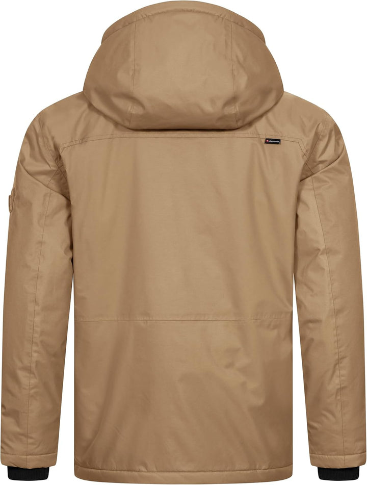 Höhenhorn Starsgard Herren Winter Jacke Wasserdicht Atmungsaktive Funktionsjacke S Beige, S Beige