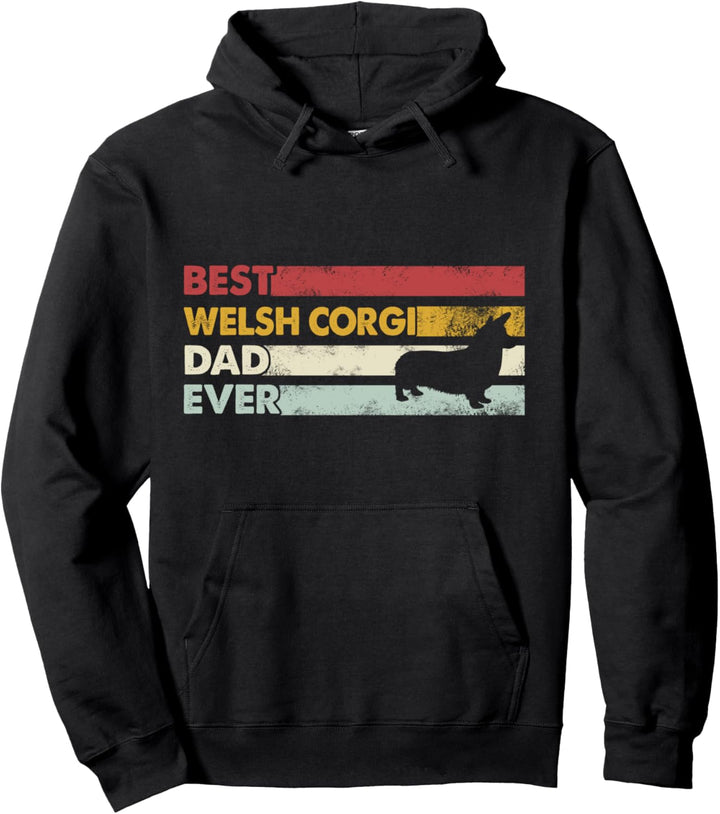 Bester Hundevater aller Zeiten - Pater Welsh Corgi Pullover Hoodie