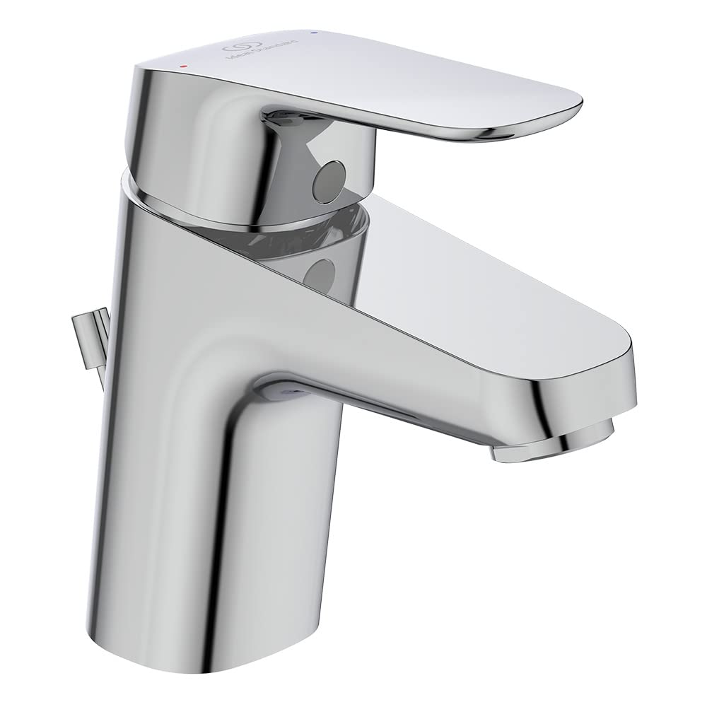 Ideal Standard B1811AA Ceraflex Waschtischarmatur, Chrome, Basin Mixer with Waste, Basin Mixer with