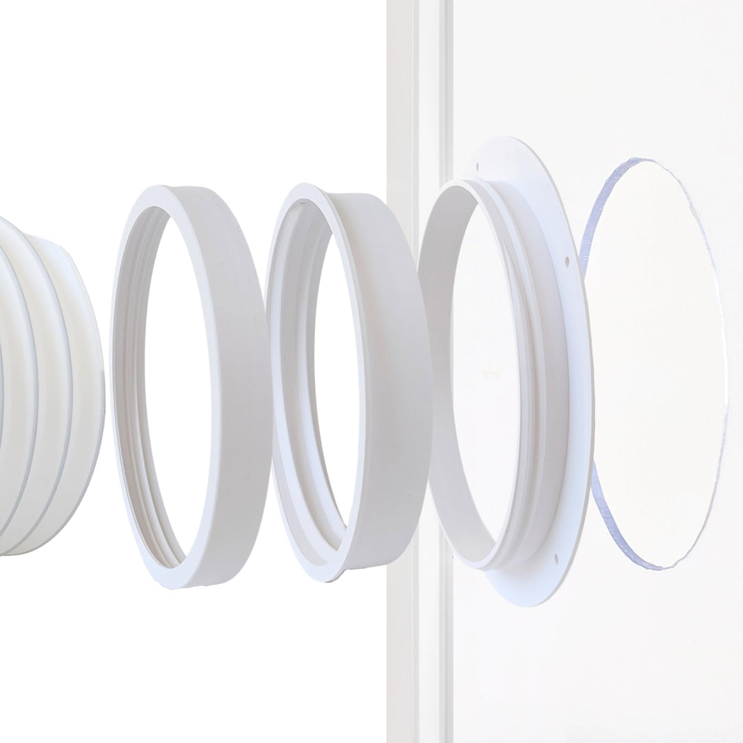 Fensterdurchführung Klimaanlage | Adapter für mobile Klimageräte mit Abluftschlauch | DIY Fensterada